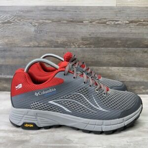 Columbia Men's Mojave Trail II Outdry Ash Grey Running Shoes Vibram Sole Size 8